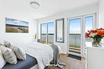 Schlafzimmer - Ferienhaus Rückenwind Olpenitz - Top-Hundeurlaub