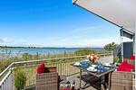 Terrasse - Ferienhaus Rückenwind Olpenitz - Top-Hundeurlaub