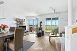 Wohnzimmer - Ferienhaus Rückenwind Olpenitz - Top-Hundeurlaub