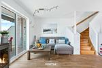Wohnzimmer - Ferienhaus Rückenwind Olpenitz - Top-Hundeurlaub