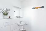 Gäste-WC - Ferienhaus Rückenwind Olpenitz - Top-Hundeurlaub