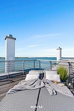 Balkon - Ferienhaus Rückenwind Olpenitz - Top-Hundeurlaub