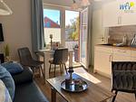 Küche / Küchenzeile - Ferienwohnung 1 - Top-Hundeurlaub