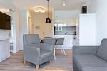 Küche / Küchenzeile - Deluxe-Apartment 1.12 - Top-Hundeurlaub