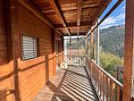 Terrasse - Bergsicht Malix - Top-Hundeurlaub