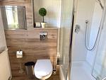 Badezimmer - Ferienwohnung Sammy - Urlaub in ruhiger Lage mit Hund - Top-Hundeurlaub