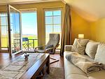 Wohnzimmer - Ferienwohnung Sammy - Urlaub in ruhiger Lage mit Hund - Top-Hundeurlaub