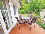 Balkon - Ferienwohnung Treibholz - direkt am Nationalpark Jasmund - Top-Hundeurlaub