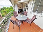 Balkon - Ferienwohnung Treibholz - direkt am Nationalpark Jasmund - Top-Hundeurlaub