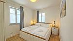 Schlafzimmer - Villa Küstenperle - App. Auszeit - Meerblick pur! - Top-Hundeurlaub