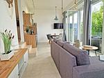 Wohnzimmer - Villa Küstenperle - App. Auszeit - Meerblick pur! - Top-Hundeurlaub