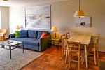 Wohnzimmer - Ferienwohnung Moritz - Urlaub in ruhiger Lage mit Hund - Top-Hundeurlaub
