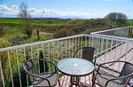 Balkon - Ferienwohnung Moritz - Urlaub in ruhiger Lage mit Hund - Top-Hundeurlaub