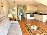 Wohnzimmer - Ferienwohnung Moritz - Urlaub in ruhiger Lage mit Hund - Top-Hundeurlaub