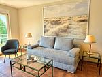 Wohnzimmer - Ferienwohnung Moritz - Urlaub in ruhiger Lage mit Hund - Top-Hundeurlaub