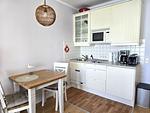 Küche / Küchenzeile - Fürstenhof App. 405 - mit Balkon und Meerblick - Top-Hundeurlaub