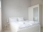 Bett - Alter Reichshof, App. 305 mit Balkon und Meerblick - Top-Hundeurlaub