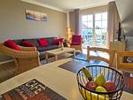Wohnzimmer - Ferienwohnung Muschel - Ostsee-Urlaub mit Hund - Top-Hundeurlaub