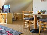 Wohnzimmer - Ferienwohnung Muschel - Ostsee-Urlaub mit Hund - Top-Hundeurlaub