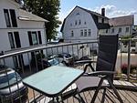 Balkon - Ferienwohnung Feuerstein - in Hafennähe - Top-Hundeurlaub