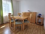 Wohnzimmer - Ferienwohnung Feuerstein - in Hafennähe - Top-Hundeurlaub