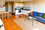 Wohnzimmer - Ferienwohnung Max - Urlaub in ruhiger Lage mit Hund - Top-Hundeurlaub