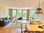 Wohnzimmer - Ferienwohnung Max - Urlaub in ruhiger Lage mit Hund - Top-Hundeurlaub