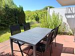 Terrasse - Ferienwohnung Max - Urlaub in ruhiger Lage mit Hund - Top-Hundeurlaub