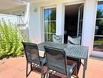 Terrasse - Ferienwohnung Max - Urlaub in ruhiger Lage mit Hund - Top-Hundeurlaub