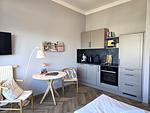 Küche / Küchenzeile - Alter Reichshof, Ap. 303 mit Meerblick und Balkon - Top-Hundeurlaub