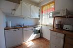 Küche / Küchenzeile - Ferienwohnung Am Stubnitzwald - Top-Hundeurlaub