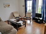 Wohnzimmer - Ferienwohnung Am Stubnitzwald - Top-Hundeurlaub
