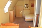 Schlafzimmer - Ferienwohnung Karger - ländlich gelegen im Ort Sagard - Top-Hundeurlaub