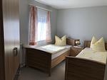 Schlafzimmer - Ferienhaus Karger in Sagard auf Rügen mit Terrasse und Garten - Top-Hundeurlaub