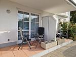 Terrasse - Ferienwohnung Anemone - Urlaub mit Hund am Rande des Nationalparks - Top-Hundeurlaub