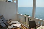 Balkon - Fürstenhof, App. Sirius 203 - Erste Reihe am Meer - Top-Hundeurlaub
