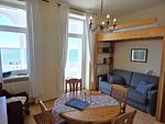 Wohnzimmer - Fürstenhof, App. 202 - traumhafter Meerblick und Balkon - Top-Hundeurlaub