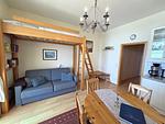 Wohnzimmer - Fürstenhof, App. 202 - traumhafter Meerblick und Balkon - Top-Hundeurlaub