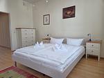 Schlafzimmer - Fürstenhof, App. 202 - traumhafter Meerblick und Balkon - Top-Hundeurlaub