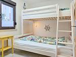 Schlafzimmer - FeWo Ostseeglück im Jasmund-Paradies mit Terrasse und haustierfreundlich - Top-Hundeurlaub