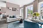 Wohnzimmer - Ferienwohnung TheViewC08 Dagebüll - Top-Hundeurlaub