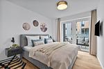 Schlafzimmer - Ferienwohnung TheViewC08 Hygge am Deich Dagebüll - Top-Hundeurlaub