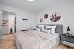 Schlafzimmer - Ferienwohnung TheViewC08 Hygge am Deich Dagebüll - Top-Hundeurlaub