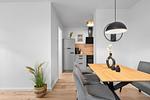 Wohnzimmer - Ferienwohnung TheViewC08 Hygge am Deich Dagebüll - Top-Hundeurlaub
