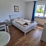 Wohnzimmer - Pensionszimmer Austernfischer Dagebüll - Top-Hundeurlaub