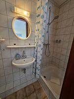 Badezimmer - Pensionszimmer Düne Dagebüll - Top-Hundeurlaub