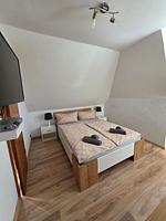Schlafzimmer - Pensionszimmer Leuchtturm Dagebüll - Top-Hundeurlaub