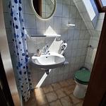 Badezimmer - Pensionszimmer Leuchtturm Dagebüll - Top-Hundeurlaub