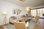 Wohnzimmer - Haus: Terrasse, Garten - Top-Hundeurlaub