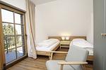 Schlafzimmer - Haus: Terrasse, Garten - Top-Hundeurlaub